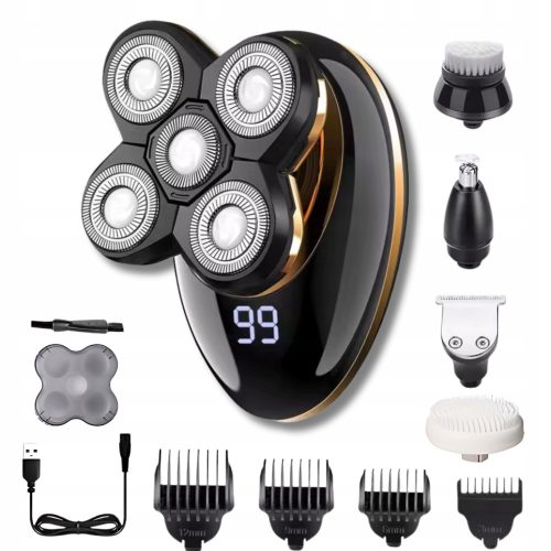  NETBUY самобръсначка CORDLESS RQ6900 МЪЖКА ЧЕРНО И ЗЛАТНО