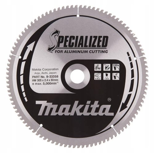  Диск Makita B-67256 305х30мм