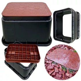    Стандартен люк на вентилна кутия за вентили, зелен