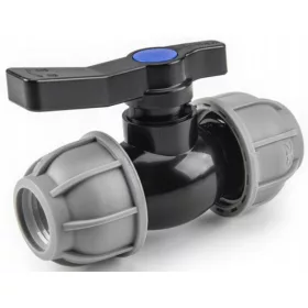    Вентил за PE захранващи тръби 2 x 50mm PN10