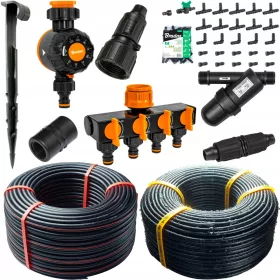    КОМПЛЕКТ ЗА ПОЛИВАНЕ С ВРЕМЕ КАПКОВО НАПОЯВАНЕ КАПКОВО НАПОЯВАНЕ 100м