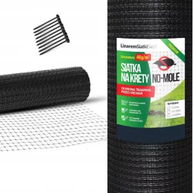    Мрежа против къртици Linarem SiatkiNo-Mole Premium 2х50 м 40 гр/м2