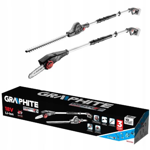  Акумулаторна електрическа ножица Graphite 187 см 18 V