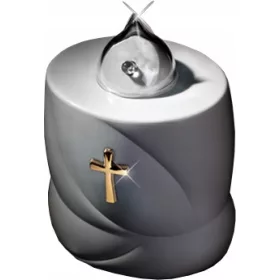   LED свещник с дълготрайна батерия и избор на цвят на пламъка