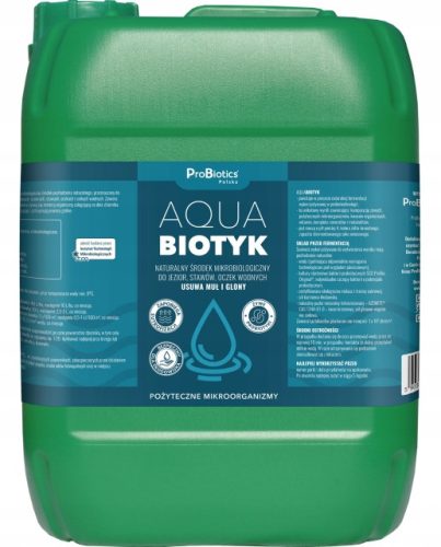  ProBiotics AQUABIOTICS премахва тиня и водорасли от 10L езерце