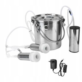   5Л ЕЛЕКТРИЧЕСКА ДОИЛКА ЗА ДОЕНЕ НА КОЗИ КОМПЛЕКТ