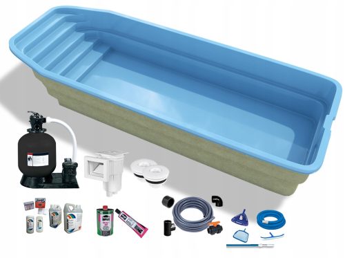 Правоъгълен басейн на Pool Technology Center, 950 х 360 см