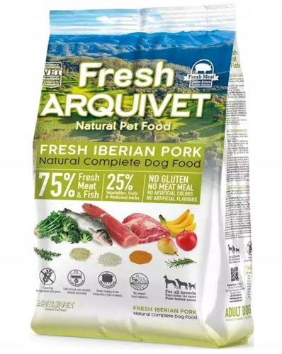  Arquivet Fresh суха свинска храна 2,5 кг