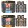  24x Rafi Mini Wet Dog Food Mix of Flavors 185g