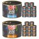  24x Rafi Mini Wet Dog Food Mix of Flavors 185g