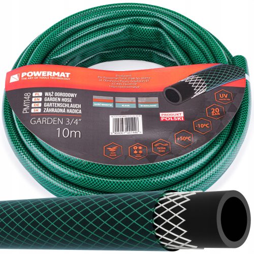  Маркуч за вода GARDEN 3/4'' 10m 3 слой 20 бара