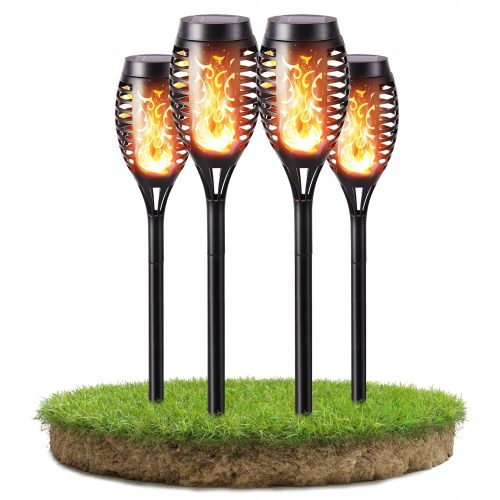  Соларен пендел Smartled, черен, 51 см, 1 бр.