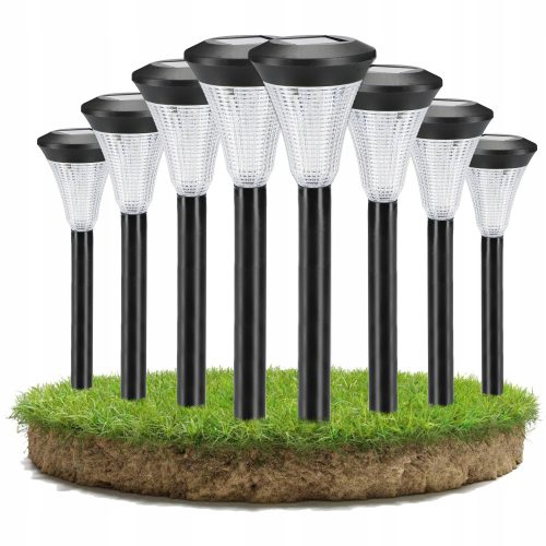  Соларен пендел Smartled, черен, 31 см, 1 бр.