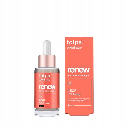  Renew face renewing serum t-EGF 10% acids TOŁPA ideal age 30 ml