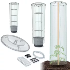    Мини оранжерия 40 см х 40 см, пластмаса