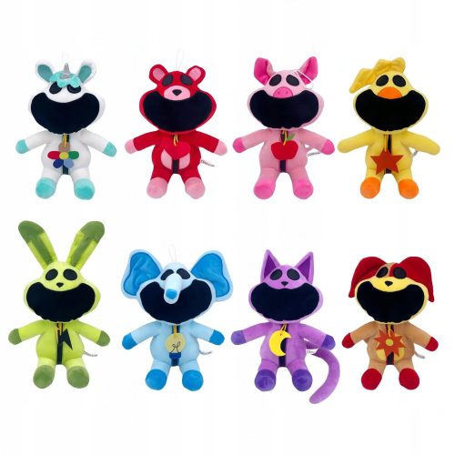  Плюшени играчки Smiling Critters Hopscotch Cat Nap 8PCS