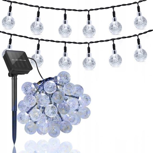 СОЛАРЕН ГИРЛАНД ТОПКА ЛАМПИ 100LED 12М