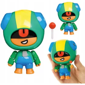    BRAWL STARS ФИГУРКА НА ЛЕОН ПОДВИЖНА ИГРАЧКА ЗА ДЕТЕ, ПЕРФЕКТЕН ПОДАРЪК