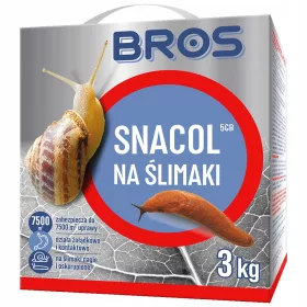    Bros SNACOL 5GB SNAIL POISON 3kg STRONG + ФОЛИО Еднократни ръкавици MASTER HDPE 2 бр/чифт