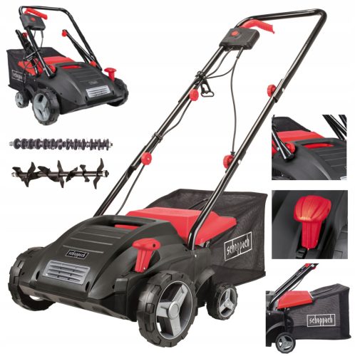  Аератор Scheppach, скарификатор 38 см 1600 W