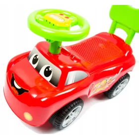  NELIK JEZDZIK CAR CAR CAR ZIGZAK Red