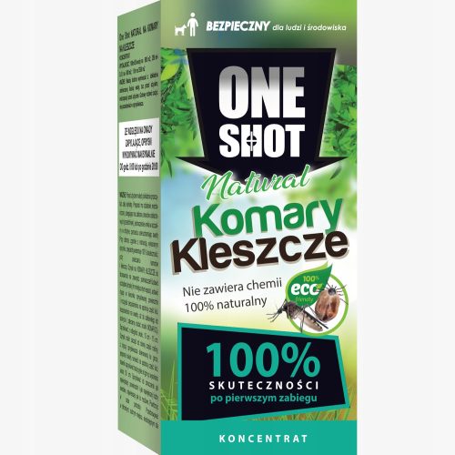  Течност против кърлежи и комари One Shot 0,3 кг 250 мл