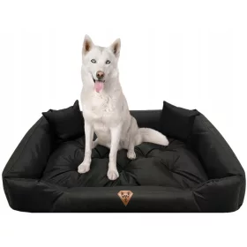   Кучешки диван Dogs4Life черен 75 см x 100 см