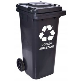   Контейнер, кофа, пластмасов контейнер Gockowiak 120л черен