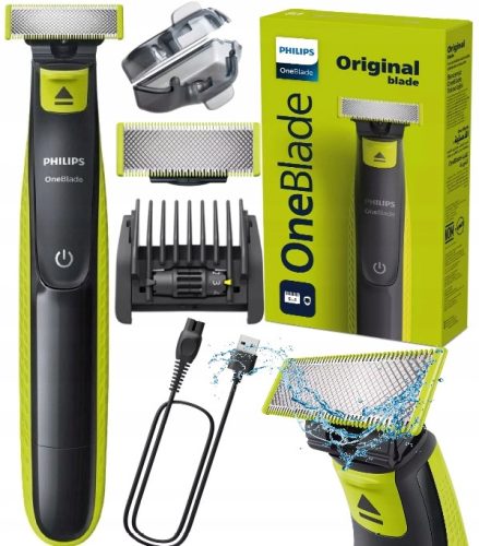  Машинка за подстригване Philips ONE BLADE РЕГУЛИРУЕМА ПРИСТАВКА 5 В 1 НОЖЧЕ