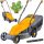  Електрическа косачка Powermat 2200 W, 30 л + ръкавици Procera, размер 8