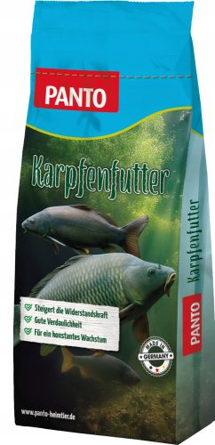  Храна за карпови риби, гранули за стръв 3 мм Panto carp koi лин каракуда 5 кг