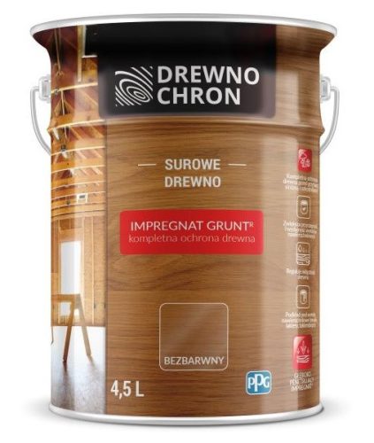 Импрегнация за дърво Drewnochron 382508 безцветен 4.5л