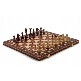    Махагонов шах Senator/Декоративен шах/Дървен шах/ производител Szy Żurek