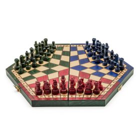    Шах за трима играчи, малък трицветен/шах за трима Żurek Chess