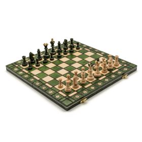    Кафяв шах Senator/Декоративен шах/Дървен шах/ производител Szy Zurek