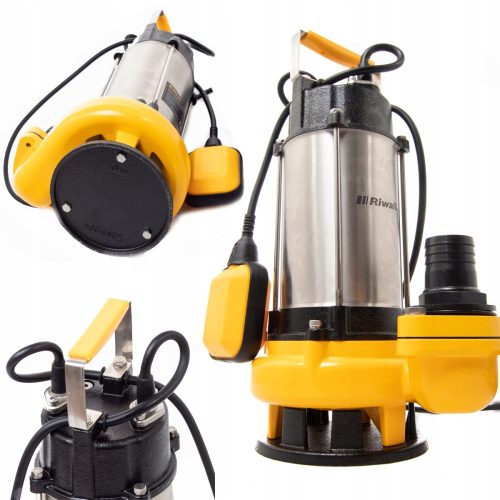  Потопяема помпа Riwall Pro 750 W 18000 l/h + ръководство за потребителя на Riwall
