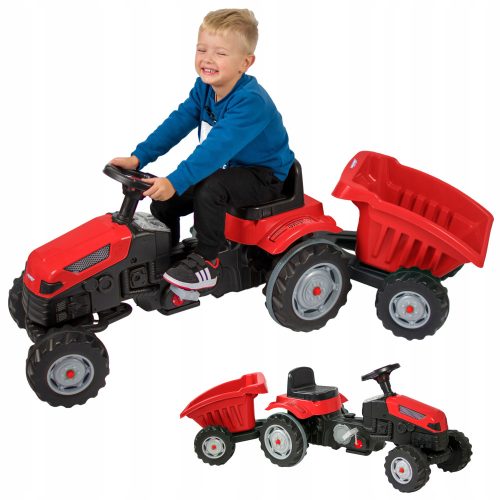  Детски трактор Woopie Red