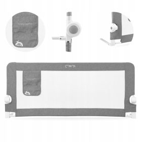    Предпазен парапет за легло MoMi LEXI XL тъмно сив