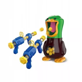    Hungry Duck Target Shooting Guns Balls Аркадна игра Играчка