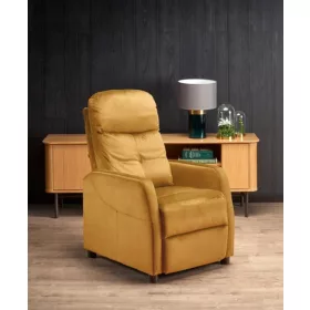    Разтегателен фотьойл Halmar, нюанси на жълто