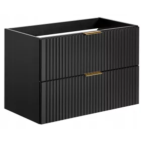    ADEL BLACK 82-80 Шкаф за баня под умивалник 80