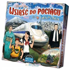    Настолна игра Rebel Ride the Train: Колекция карти 7 - Япония и Италия