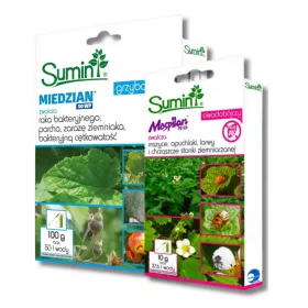    Инсектицид Сумин Моспилан 20СП 10 г + МИЕДЗИАН 50 WP - 15 г СУМИН краста, къдрав