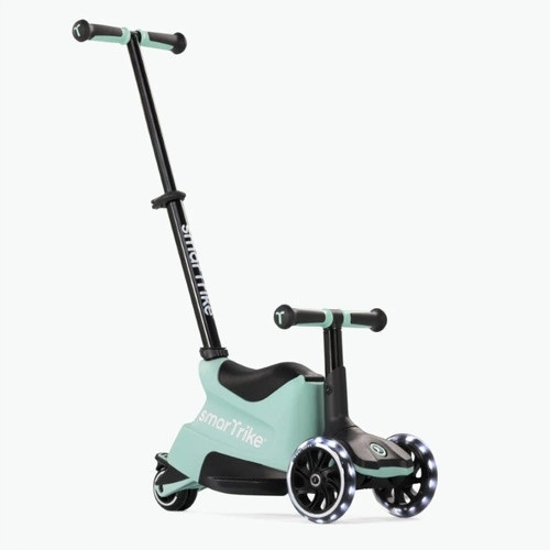  Тротинетка SmarTrike - Тротинетка 4в1 Xtend + мека зелена за возене