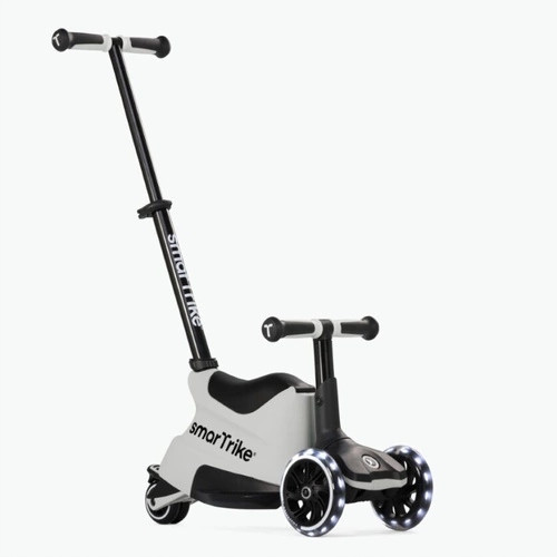  Тротинетка SmarTrike - Тротинетка 4в1 Xtend + Cool Grey за каране