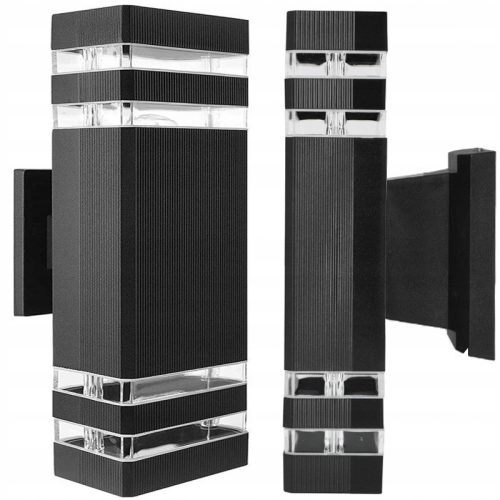  ARSA GO градинска лампа черна, прозрачна GU10 20 W