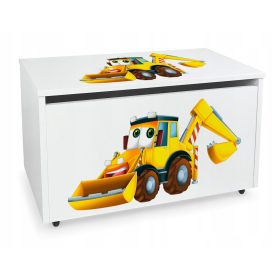  Ракла за играчки 45 х 71 см бяла