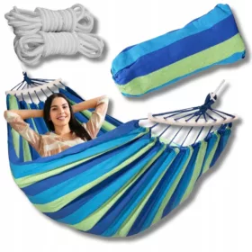    Хамак с щанга Iso Trade, многоцветен, 150 кг, 260 х 160