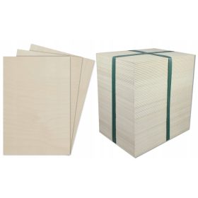   3мм шперплат за CNC лазер формат А4 клас 2 100 бр