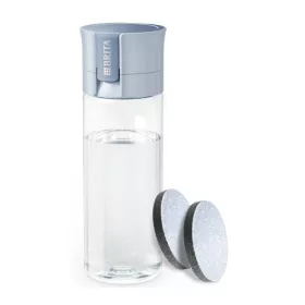    Brita Vital пастелно синя филтърна бутилка с 2 диска